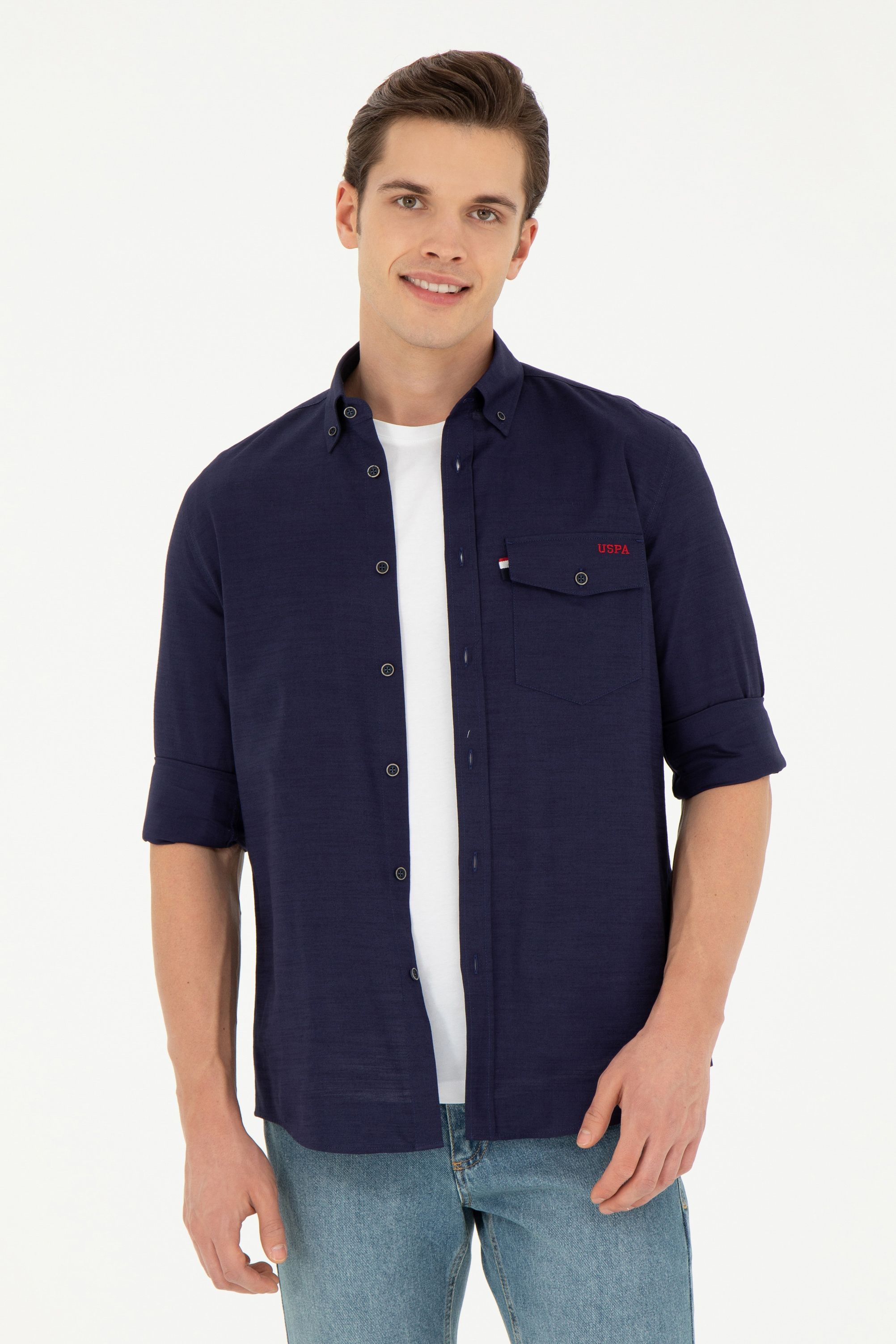 Рубашка мужская U.S. POLO Assn. G081SZ0040HARMONY синяя L, Синий, G081SZ0040HARMONY
Рубашка мужская U.S. POLO Assn. G081SZ0040HARMONY синяя L, Синий, G081SZ0040HARMONY