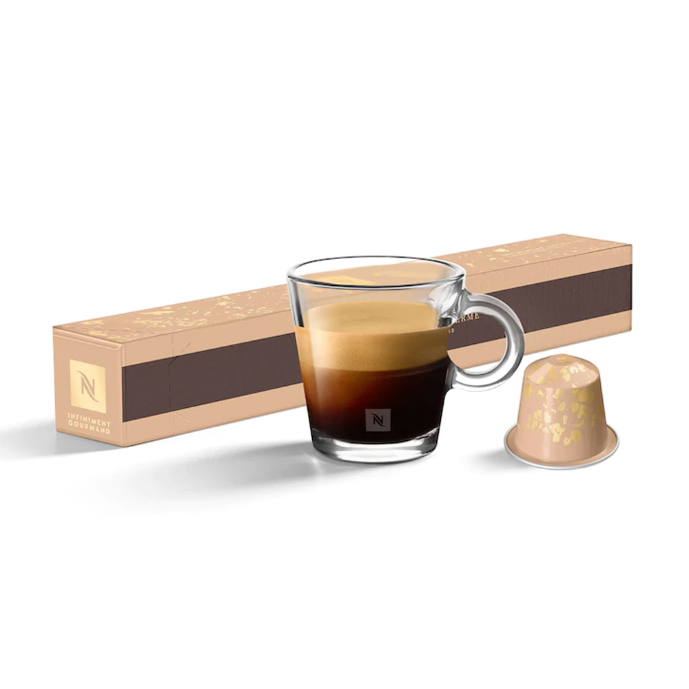 Кофе Nespresso Pierre Herme Paris Infiniment Gourmand Saveur Noisette в капсулах, 10 шт
Кофе Nespresso Pierre Herme Paris Infiniment Gourmand Saveur Noisette в капсулах, 10 шт