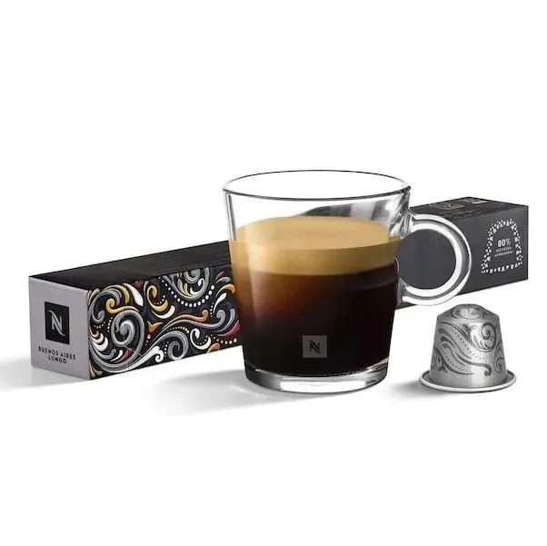 Набор кофе капсул Original Nespresso World Explorations Buenos Aires Lungo 10 капсул в упа
Набор кофе капсул Original Nespresso World Explorations Buenos Aires Lungo 10 капсул в упа