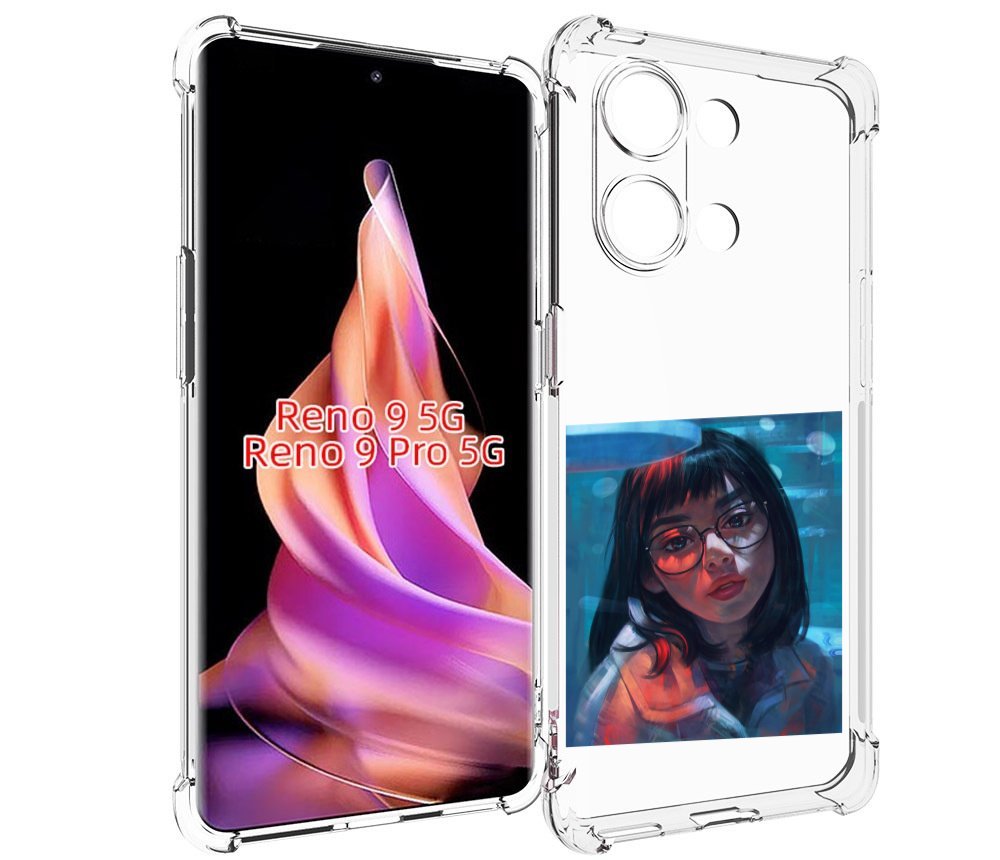 Чехол MyPads девушка-под-красным-светом для Oppo Reno 9/Reno 9 Pro, Прозрачный, Tocco 
Чехол MyPads девушка-под-красным-светом для Oppo Reno 9/Reno 9 Pro, Прозрачный, Tocco