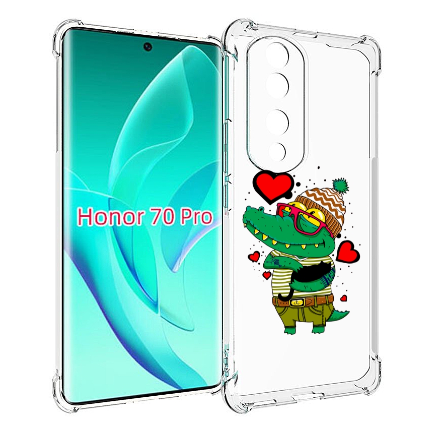 Чехол MyPads Влюбленный крокодил для Honor 70 Pro / 70 Pro Plus, Прозрачный, Tocco
Чехол MyPads Влюбленный крокодил для Honor 70 Pro / 70 Pro Plus, Прозрачный, Tocco