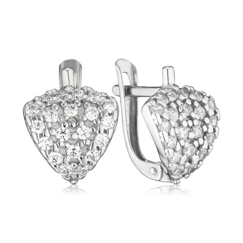 Серьги из серебра с фианитом ЮВЕЛИР КАРАТ 2122230/9, 2122230/9 
Серьги из серебра с фианитом ЮВЕЛИР КАРАТ 2122230/9, 2122230/9