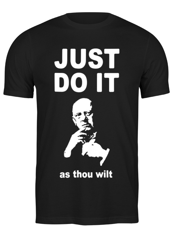 Футболка мужская Printio Just do it (as thou wilt) 2538761 черная 3XL, Черный, Just do it (as thou wilt) 2538761
Футболка мужская Printio Just do it (as thou wilt) 2538761 черная 3XL, Черный, Just do it (as thou wilt) 2538761