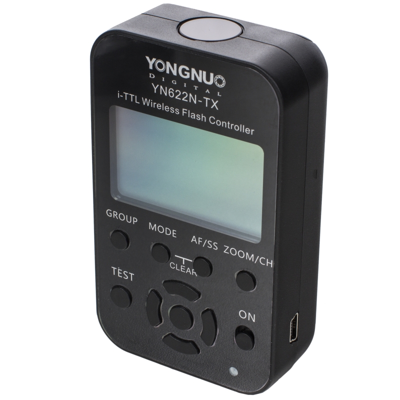 Yongnuo YN-622N Беспроводной TTL трансивер-синхронизатор управления вспышками Nikon, YN-622N
Yongnuo YN-622N Беспроводной TTL трансивер-синхронизатор управления вспышками Nikon, YN-622N