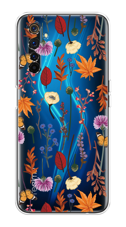 Чехол на Realme 6 Pro "Orange Purple flowers", Оранжевый;красный;розовый;желтый;прозрачный, 252850-1
Чехол на Realme 6 Pro "Orange Purple flowers", Оранжевый;красный;розовый;желтый;прозрачный, 252850-1