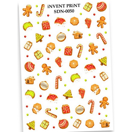 Набор, iNVENT PRiNT, Слайдер-дизайн «Новый год. Зима. Рождество. Печенье» №SDN-50, 3 шт., Разноцветный
Набор, iNVENT PRiNT, Слайдер-дизайн «Новый год. Зима. Рождество. Печенье» №SDN-50, 3 шт., Разноцветный