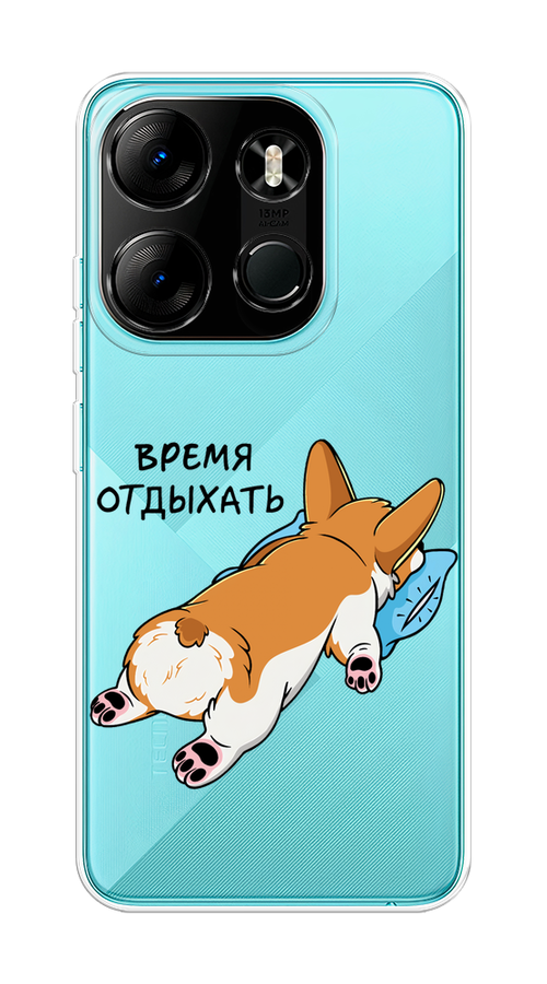 Чехол на Tecno Spark Go 2023/Infinix Smart 7 "Корги отдыхает", Черный;коричневый;голубой, 303150-1
Чехол на Tecno Spark Go 2023/Infinix Smart 7 "Корги отдыхает", Черный;коричневый;голубой, 303150-1