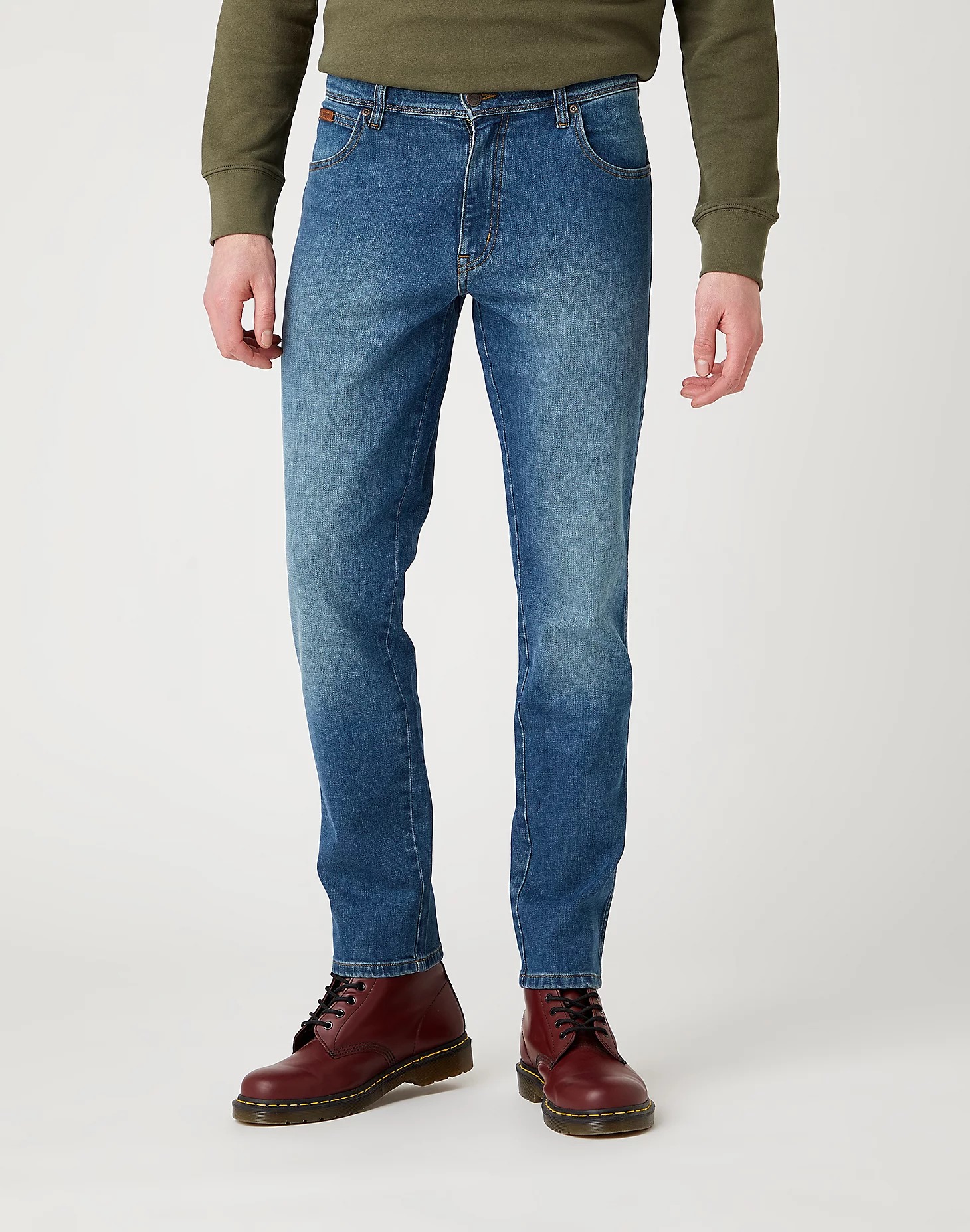 фото Джинсы мужские wrangler w12sx5365 синие 34/34 us