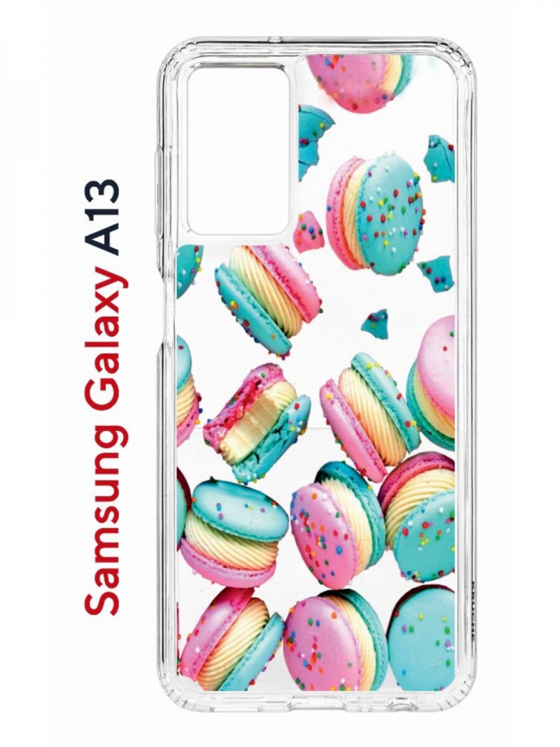 Чехол на Samsung A13 Kruche Print Макарон, противоударный бампер, с защитой камеры, Прозрачный;розовый;бежевый;голубой, Самсунг Галакси а13
Чехол на Samsung A13 Kruche Print Макарон, противоударный бампер, с защитой камеры, Прозрачный;розовый;бежевый;голубой, Самсунг Галакси а13
