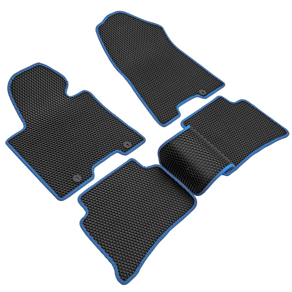 фото Коврики салона rezkon рез. для chevrolet cobalt 12-15; син кант; к-т 5 шт. 9012015103