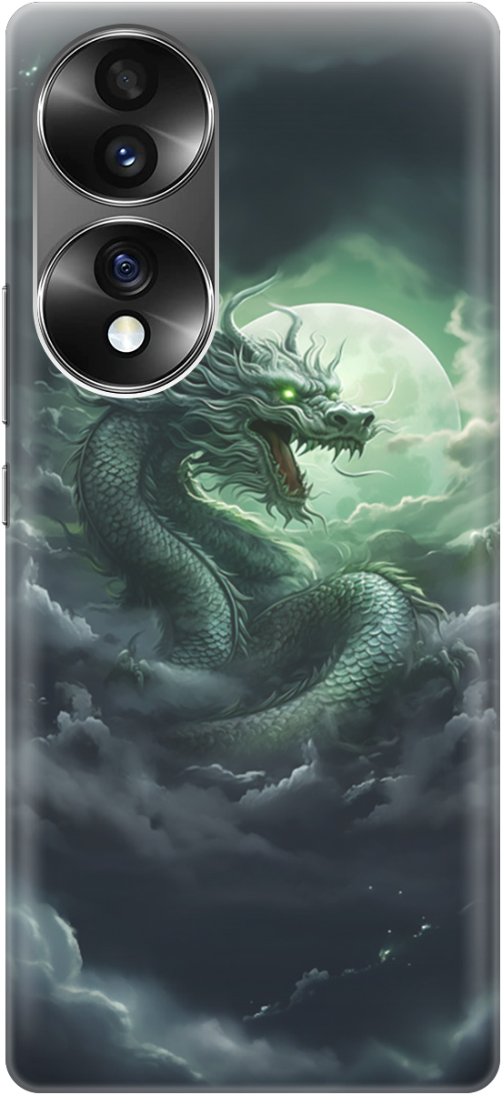 Силиконовый чехол на Honor 70 с принтом "Дракон на фоне луны", Белый;зеленый;черный, 20000348
Силиконовый чехол на Honor 70 с принтом "Дракон на фоне луны", Белый;зеленый;черный, 20000348