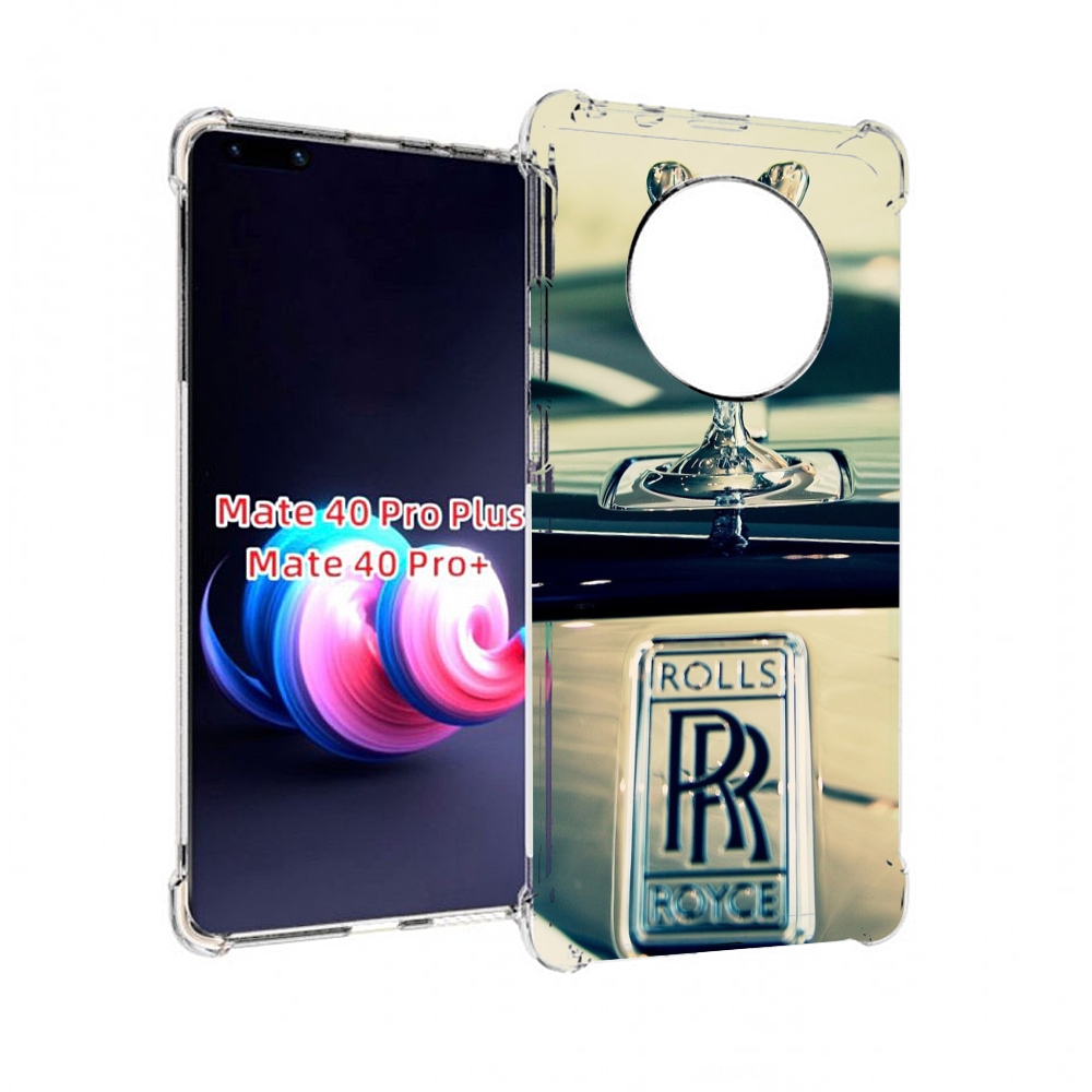 Чехол MyPads Rolls Royce 1 для Huawei Mate 40 Pro+ Plus, Прозрачный, Tocco