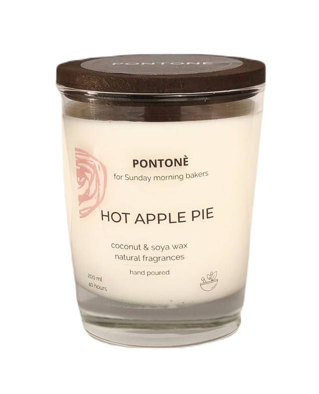Свеча ароматическая интерьерная HOT APPLE PIE, деревянный фитиль, 50 часов горения, 200 мл, свеча в стакане
Свеча ароматическая интерьерная HOT APPLE PIE, деревянный фитиль, 50 часов горения, 200 мл, свеча в стакане