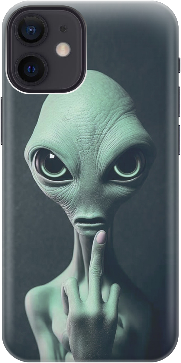 Силиконовый чехол на Apple iPhone 12 Mini с принтом "Инопланетянин", Зеленый;синий;черный, 20000701
Силиконовый чехол на Apple iPhone 12 Mini с принтом "Инопланетянин", Зеленый;синий;черный, 20000701