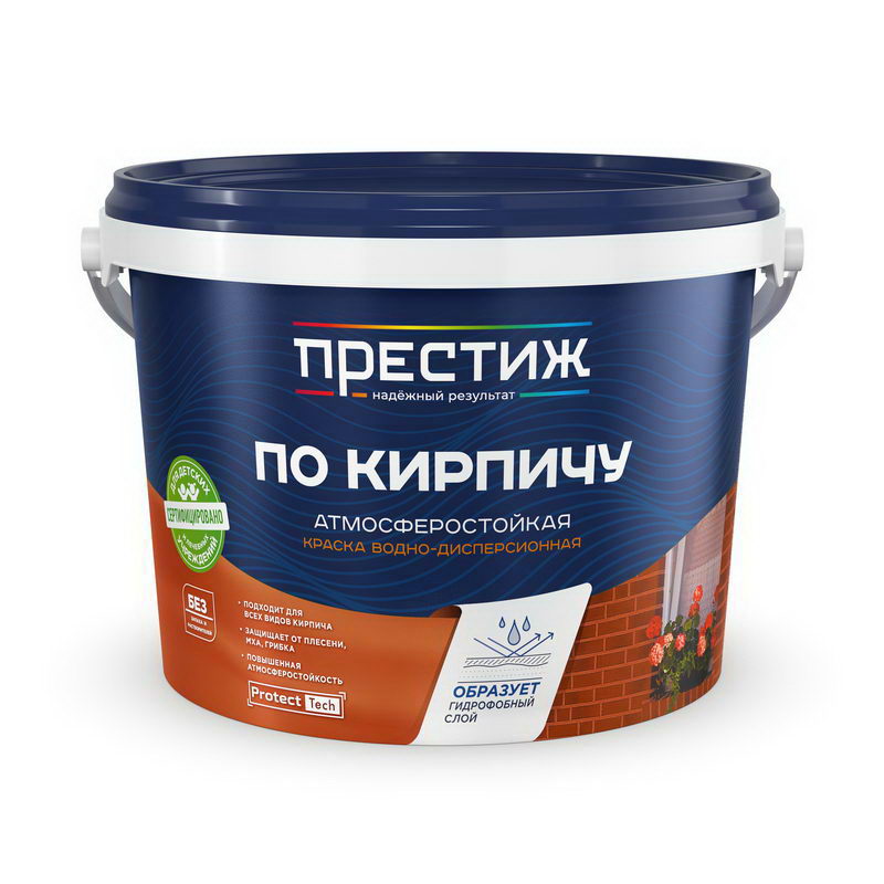 Краска фасадная по кирпичу акриловая Престиж синяя 2,4кг/4, Синий, Краска фасадная по кирпичу акриловая Престиж синяя 2,4кг/4
Краска фасадная по кирпичу акриловая Престиж синяя 2,4кг/4, Синий, Краска фасадная по кирпичу акриловая Престиж синяя 2,4кг/4