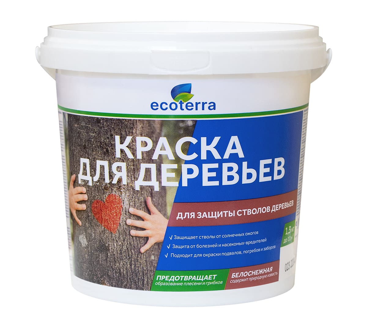 Краска для деревьев водно-дисперсионная белоснежная Ecoterra 1,3 кг /12, Белый, Краска для деревьев водно-дисперсионная белоснежная Ecoterra 1,3 кг /12
Краска для деревьев водно-дисперсионная белоснежная Ecoterra 1,3 кг /12, Белый, Краска для деревьев водно-дисперсионная белоснежная Ecoterra 1,3 кг /12