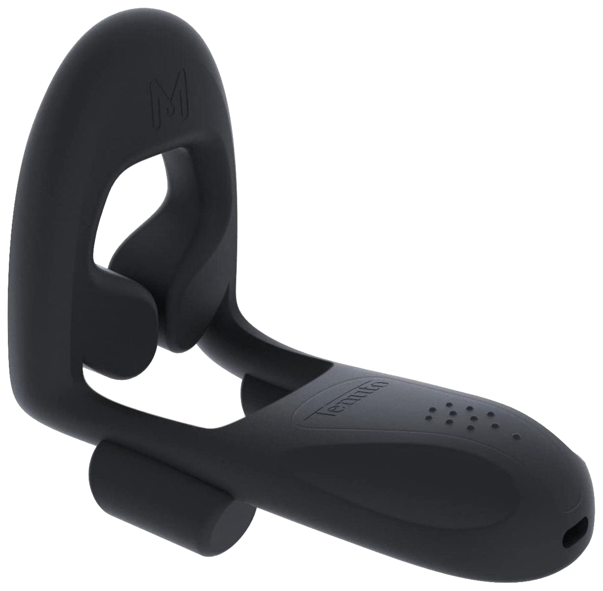 фото Черное технологичное эрекционное кольцо mysteryvibe tenuto 198001