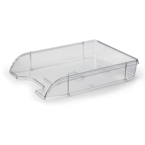 Лоток горизонтальный для бумаг BRAUBERG Office style, 320х245х65 мм, прозрачный, 237288
Лоток горизонтальный для бумаг BRAUBERG Office style, 320х245х65 мм, прозрачный, 237288