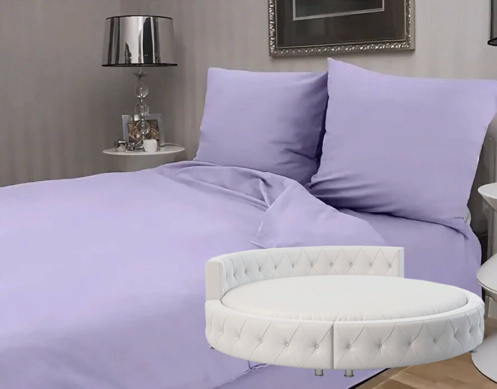 Простыня Maktex круглая из сатина на резинке 220x220x20 Лаванда Люкс, круглая из сатина на резинке
Простыня Maktex круглая из сатина на резинке 220x220x20 Лаванда Люкс, круглая из сатина на резинке