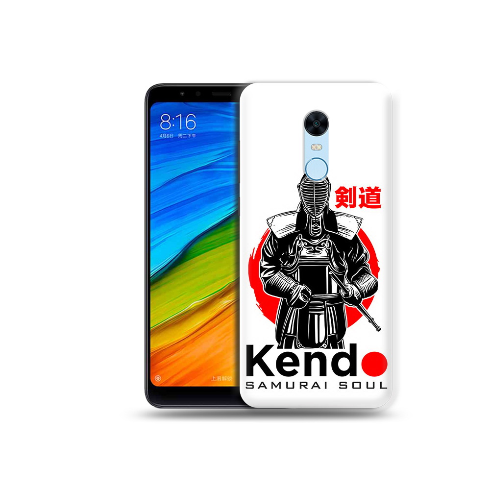 Чехол MyPads Tocco для Xiaomi Redmi 5 Plus рисованый самурай (PT94743.327.581), Прозрачный, Tocco 
Чехол MyPads Tocco для Xiaomi Redmi 5 Plus рисованый самурай (PT94743.327.581), Прозрачный, Tocco