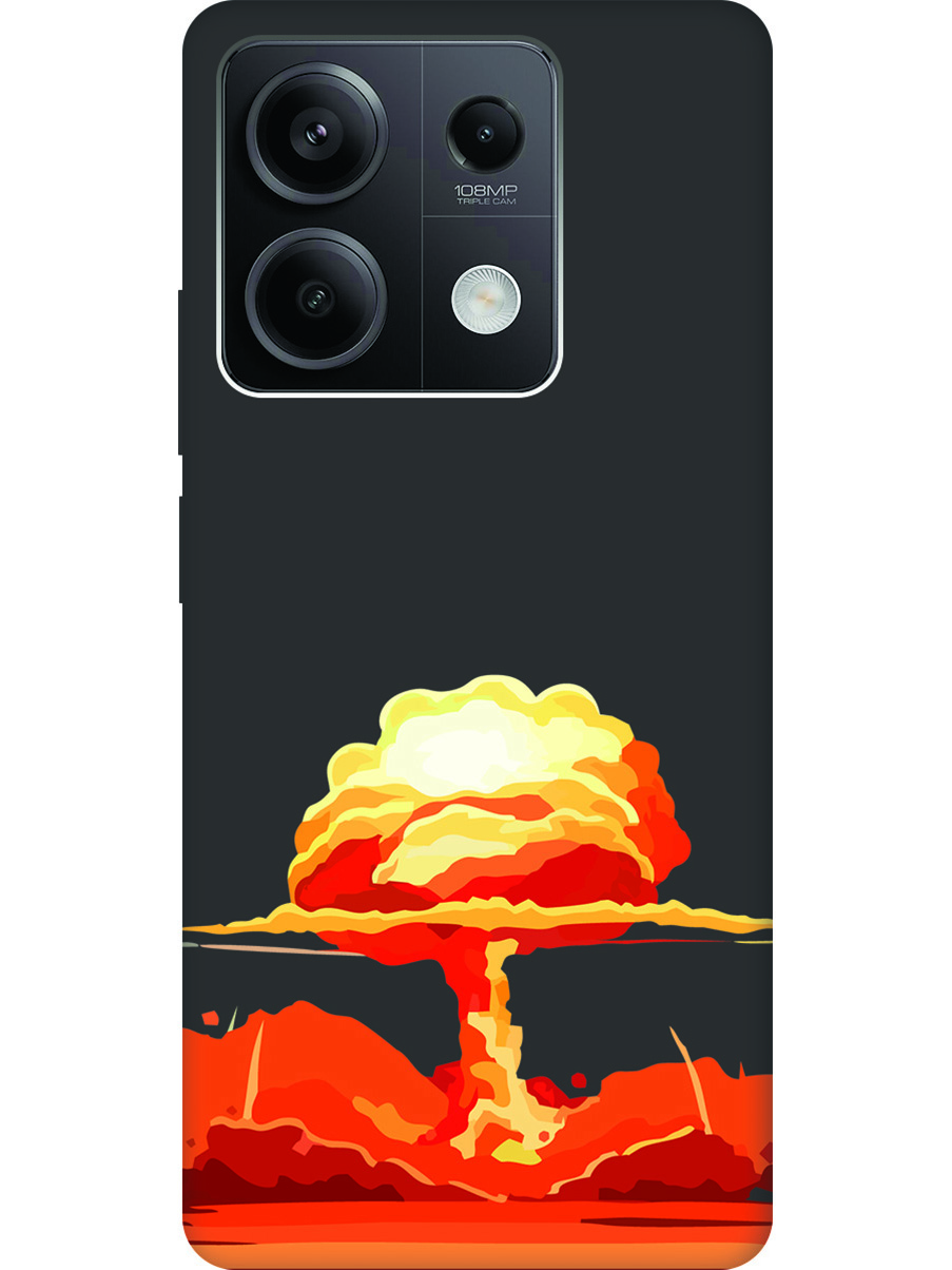 Силиконовый чехол на Xiaomi Redmi Note 13 5g с рисунком "Ядерный взрыв" Soft Touch черный, Черный;красный, 20012078
Силиконовый чехол на Xiaomi Redmi Note 13 5g с рисунком "Ядерный взрыв" Soft Touch черный, Черный;красный, 20012078