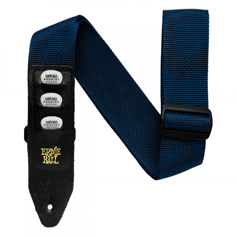 Ernie Ball 4236 - гитарный ремень Pickholder, полипропилен с кармашками под 3 медиатора/си, Синий
Ernie Ball 4236 - гитарный ремень Pickholder, полипропилен с кармашками под 3 медиатора/си, Синий