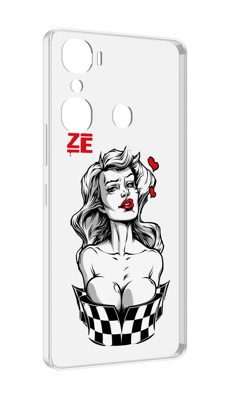 Чехол MyPads черно белая девушка с красными губами женский для Infinix Hot 12 Pro, Прозрачный, Tocco
Чехол MyPads черно белая девушка с красными губами женский для Infinix Hot 12 Pro, Прозрачный, Tocco