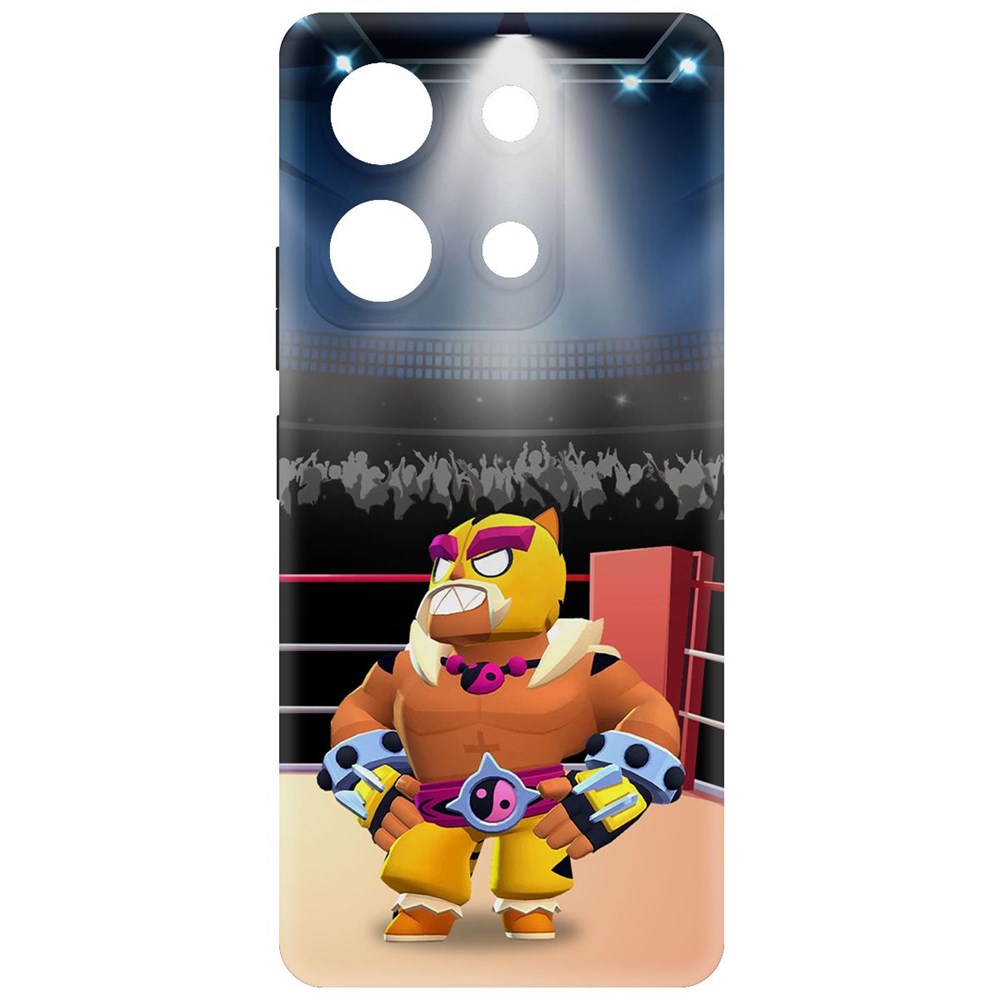 Чехол-накладка Krutoff Soft Case Brawl Stars - Эль Тигро для INFINIX Note 30 черный
Чехол-накладка Krutoff Soft Case Brawl Stars - Эль Тигро для INFINIX Note 30 черный