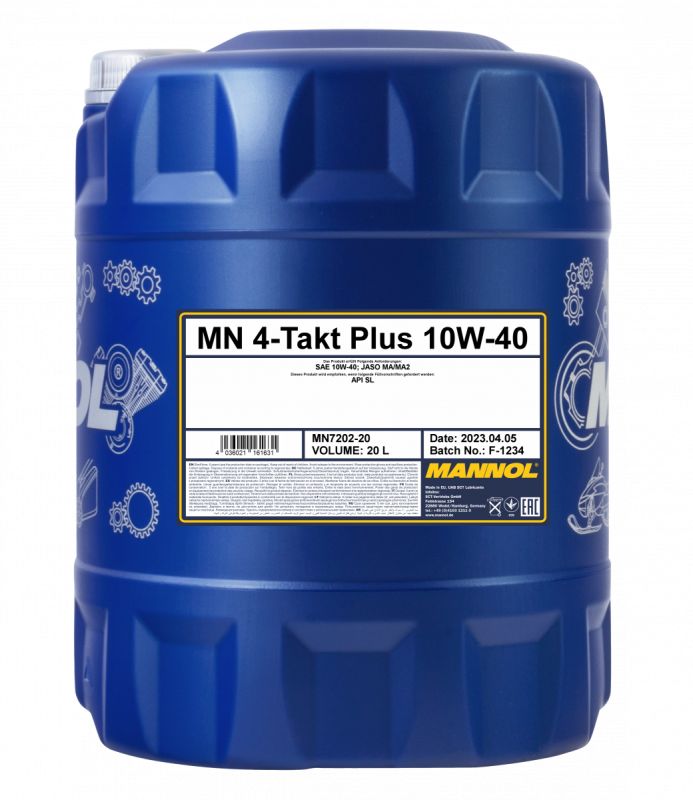 Моторное масло полусинтетическое MANNOL 4-TAKT PLUS 7202, 10W-40, для мотоциклов 20 л., 4-TAKT PLUS 10W-40 1446, 20 л.
Моторное масло полусинтетическое MANNOL 4-TAKT PLUS 7202, 10W-40, для мотоциклов 20 л., 4-TAKT PLUS 10W-40 1446, 20 л.