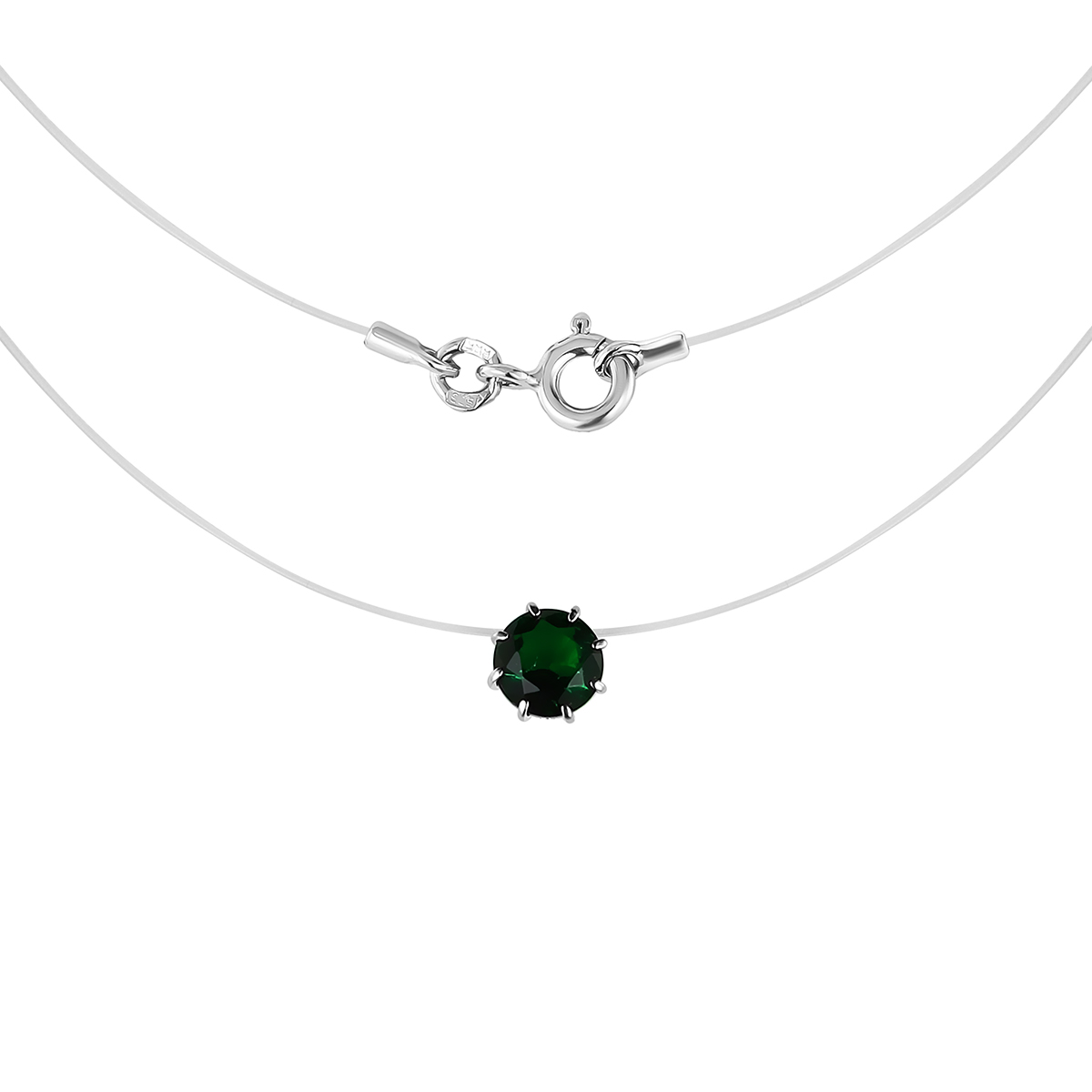Колье из серебра с искусственным изумрудом 39 см Balex Jewellery 9504057287, 9504057287
Колье из серебра с искусственным изумрудом 39 см Balex Jewellery 9504057287, 9504057287