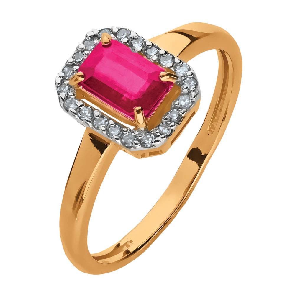 Кольцо женское из красного золота с рубином, бриллиантом 585Gold 101001617, р, 101001617
Кольцо женское из красного золота с рубином, бриллиантом 585Gold 101001617, р, 101001617