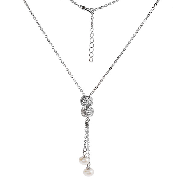 Колье из серебра 35 см Balex Jewellery 9422920253, жемчуг культивированный/фианит, 9422920253
Колье из серебра 35 см Balex Jewellery 9422920253, жемчуг культивированный/фианит, 9422920253