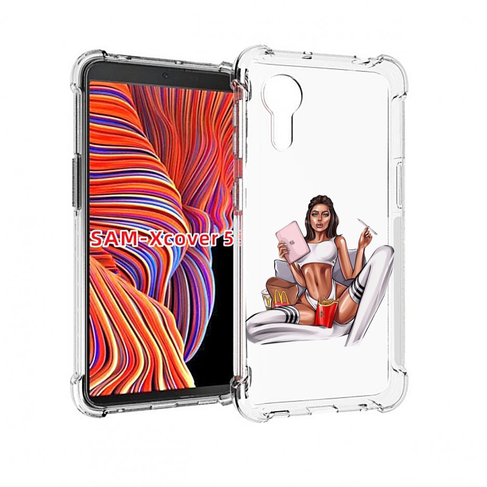 Чехол MyPads Модная-иллюстрация-девушки женский для Samsung Galaxy Xcover 5, Прозрачный, Tocco
Чехол MyPads Модная-иллюстрация-девушки женский для Samsung Galaxy Xcover 5, Прозрачный, Tocco