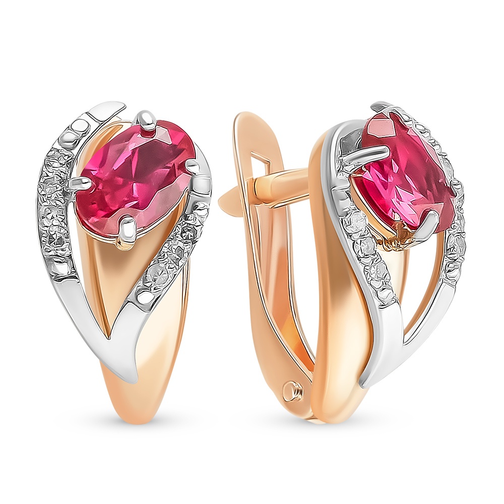 Серьги из красного золота 585Gold 102007227, рубин искусственный/бриллиант, 102007227
Серьги из красного золота 585Gold 102007227, рубин искусственный/бриллиант, 102007227