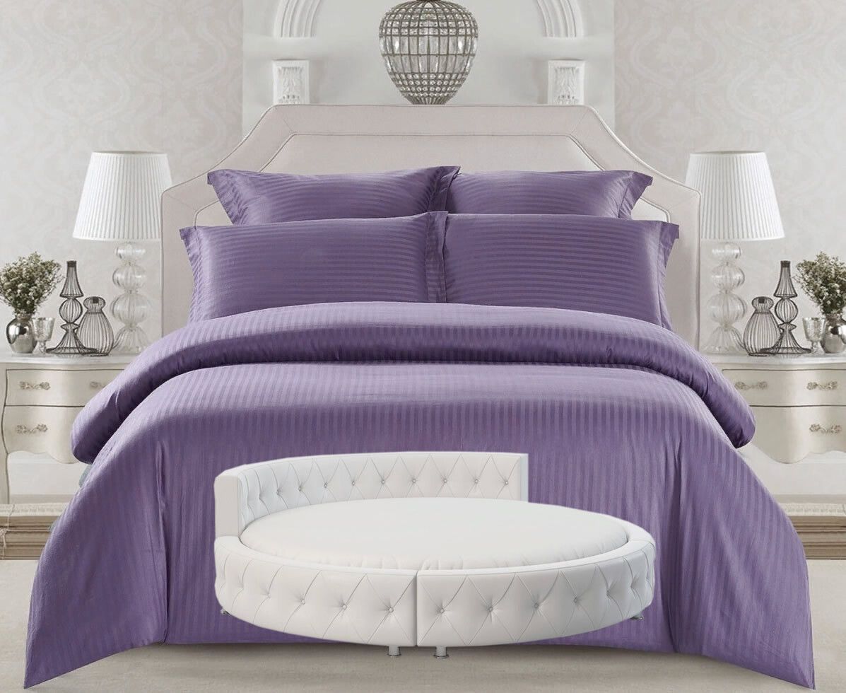 Простыня Maktex круглая из страйп-сатина на резинке 220x220x30 Фиалка 1х1, круглая из страйп сатина на резинке 140 - Асфальт 1х1
Простыня Maktex круглая из страйп-сатина на резинке 220x220x30 Фиалка 1х1, круглая из страйп сатина на резинке 140 - Асфальт 1х1