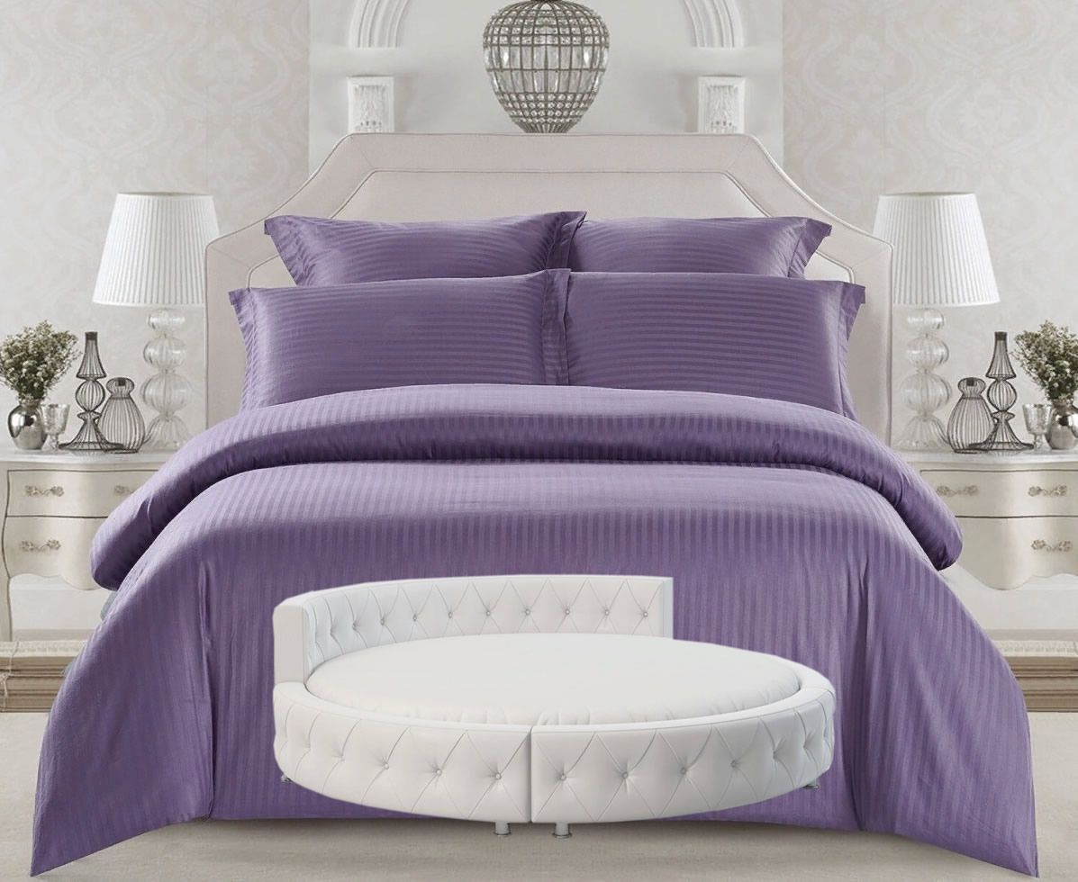 Простыня Maktex круглая из страйп-сатина на резинке 210x210x30 Фиалка 1х1, круглая из страйп сатина на резинке 140 - Асфальт 1х1
Простыня Maktex круглая из страйп-сатина на резинке 210x210x30 Фиалка 1х1, круглая из страйп сатина на резинке 140 - Асфальт 1х1