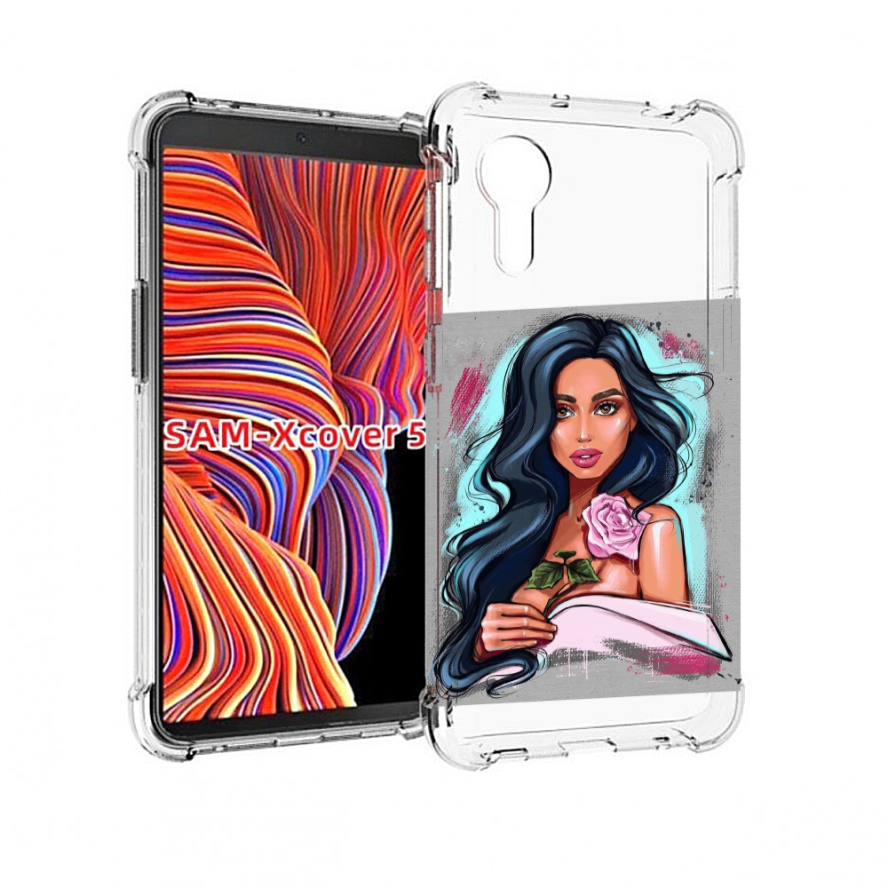 Чехол MyPads Девушка-с-розовой-розочкой женский для Samsung Galaxy Xcover 5, Прозрачный, Tocco
Чехол MyPads Девушка-с-розовой-розочкой женский для Samsung Galaxy Xcover 5, Прозрачный, Tocco