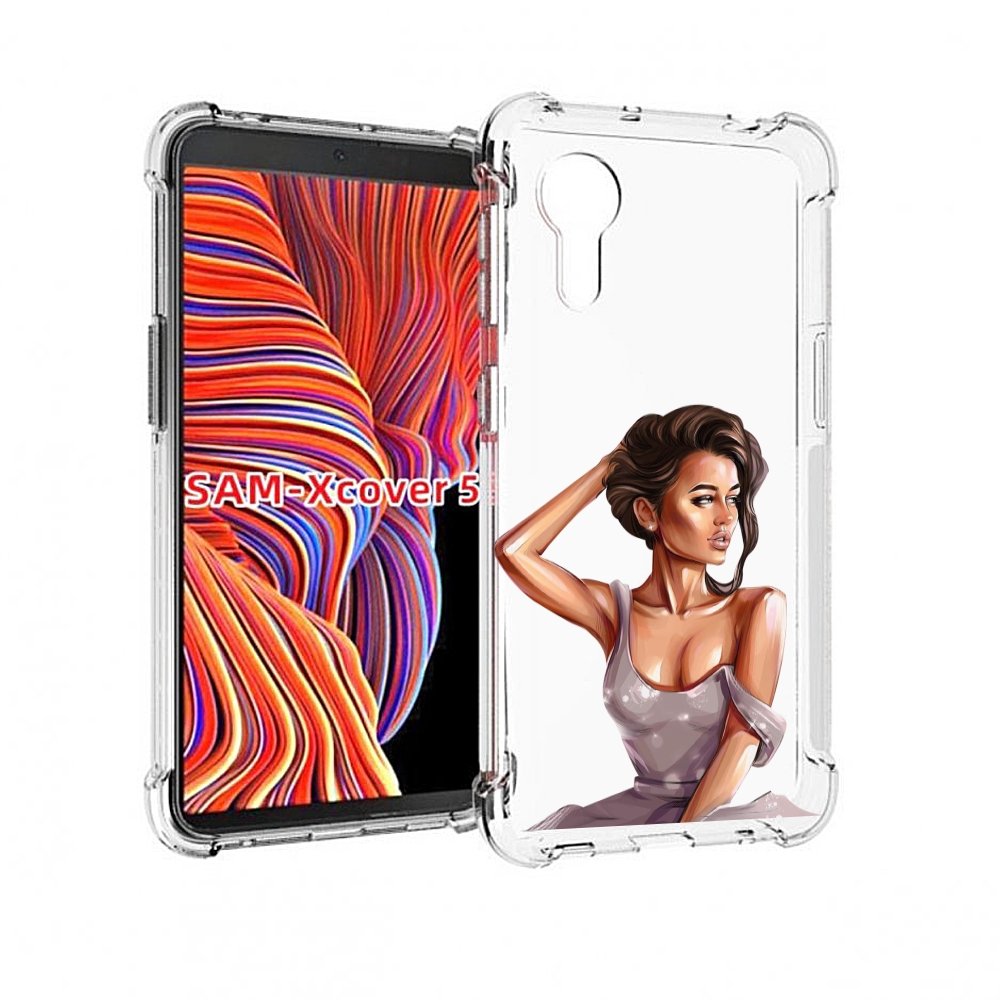Чехол MyPads Девушка-с-прической женский для Samsung Galaxy Xcover 5, Прозрачный, Tocco
Чехол MyPads Девушка-с-прической женский для Samsung Galaxy Xcover 5, Прозрачный, Tocco