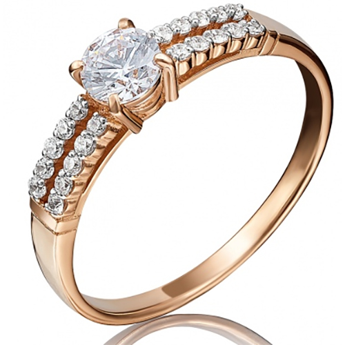 Кольцо из красного золота с фианитом р. 19,5 PLATINA jewelry 01-1149-00-501-1110-38, 01-1149-00-501-1110-38
Кольцо из красного золота с фианитом р. 19,5 PLATINA jewelry 01-1149-00-501-1110-38, 01-1149-00-501-1110-38