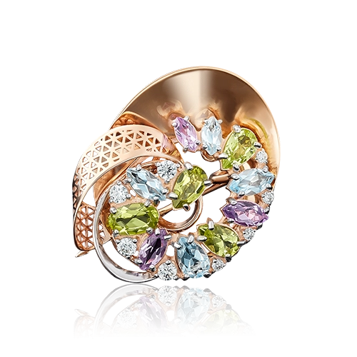 Брошь из золота с топазом/хризолитом/аметистом PLATINA jewelry 04-0148-00-248-1110-46, 04-0148-00-248-1110-46
Брошь из золота с топазом/хризолитом/аметистом PLATINA jewelry 04-0148-00-248-1110-46, 04-0148-00-248-1110-46