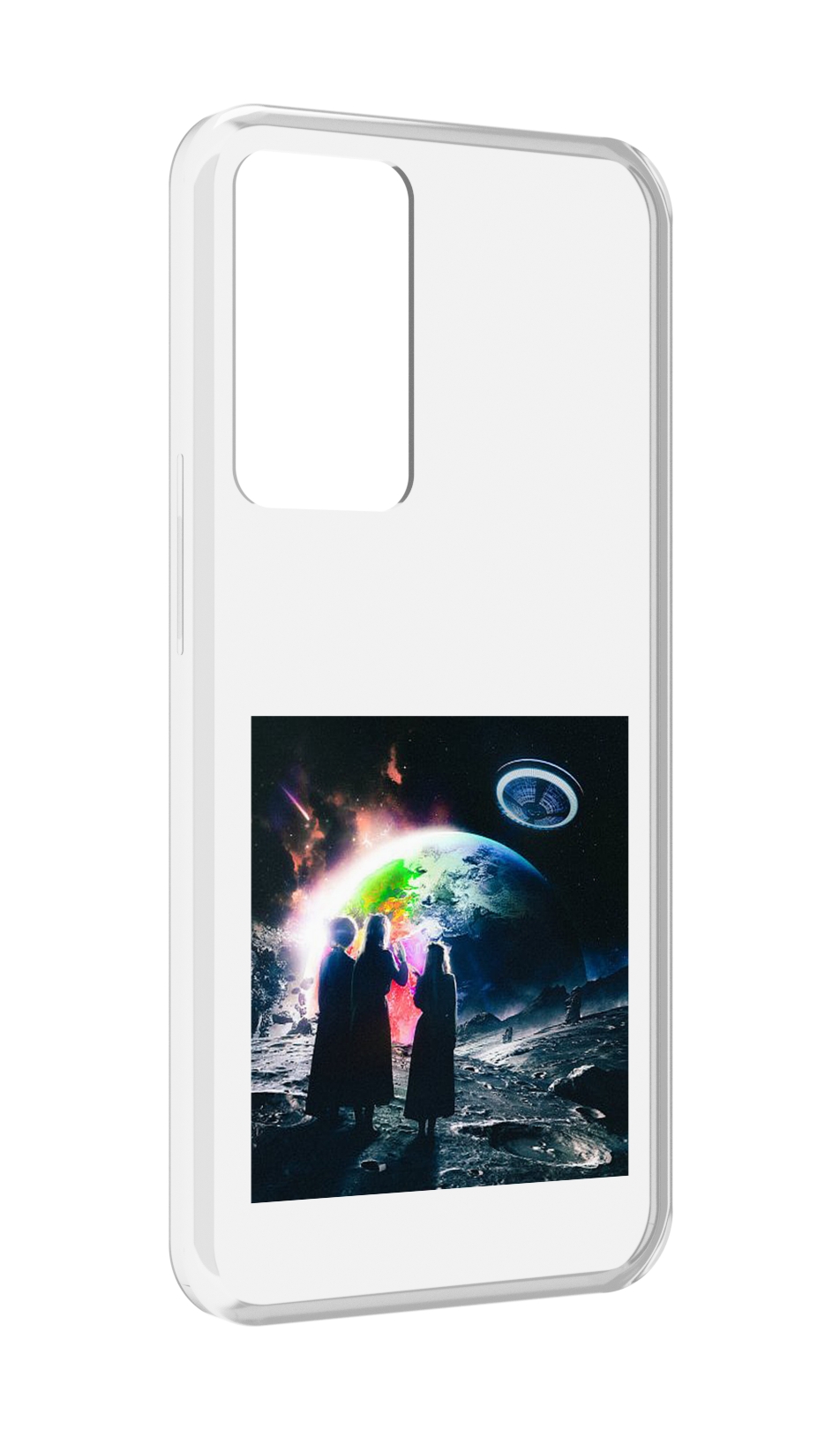 Чехол MyPads Lil Uzi Vert - Eternal Atake для OPPO Reno 8 Lite, Прозрачный, Tocco