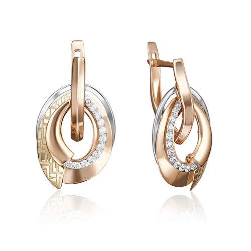 Серьги из комбинированного золота с фианитом PLATINA jewelry 02-4102-00-401-1113-66, 02-4102-00-401-1113-66
Серьги из комбинированного золота с фианитом PLATINA jewelry 02-4102-00-401-1113-66, 02-4102-00-401-1113-66