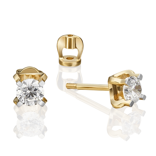 Серьги из желтого золота с фианитом PLATINA jewelry 02-4587-00-501-1130-38, 02-4587-00-501-1130-38
Серьги из желтого золота с фианитом PLATINA jewelry 02-4587-00-501-1130-38, 02-4587-00-501-1130-38