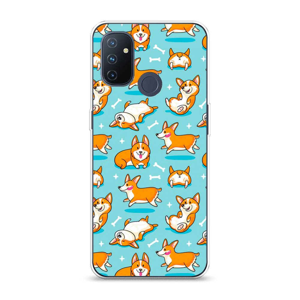 Чехол Awog на OnePlus Nord N100 / ВанПлас Nord N100 "Веселые корги", Коричневый, 152450-2
Чехол Awog на OnePlus Nord N100 / ВанПлас Nord N100 "Веселые корги", Коричневый, 152450-2