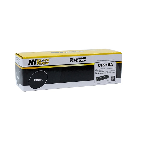 Картридж для лазерного принтера Hi-Black HB-CF218A (HB-CF218A) черный, совместимый, HB-CF218A
Картридж для лазерного принтера Hi-Black HB-CF218A (HB-CF218A) черный, совместимый, HB-CF218A