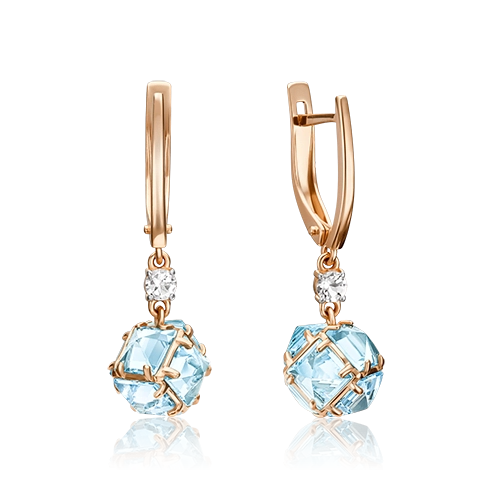 Серьги из красного золота с топазом PLATINA jewelry 02-4547-00-201-1110-57, 02-4547-00-201-1110-57
Серьги из красного золота с топазом PLATINA jewelry 02-4547-00-201-1110-57, 02-4547-00-201-1110-57