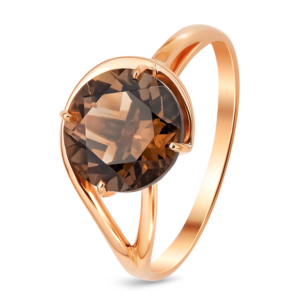 Кольцо женское из красного золота с раухтопазом 585Gold 201012063, р. 17,5, 201012063
Кольцо женское из красного золота с раухтопазом 585Gold 201012063, р. 17,5, 201012063