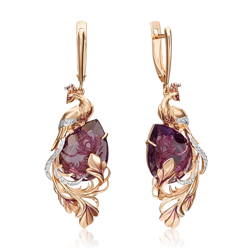 Серьги из золота с аметистом/топазом/эмалью PLATINA jewelry 02-4530-00-225-1110-46, 02-4530-00-225-1110-46
Серьги из золота с аметистом/топазом/эмалью PLATINA jewelry 02-4530-00-225-1110-46, 02-4530-00-225-1110-46