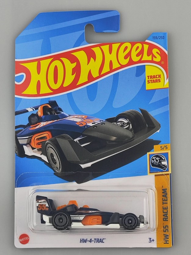 Машинка базовой коллекции Hot Wheels HW-4-TRAC синяя 5785/HKG50, Оранжевый;синий;черный, 5785/HKG50
Машинка базовой коллекции Hot Wheels HW-4-TRAC синяя 5785/HKG50, Оранжевый;синий;черный, 5785/HKG50