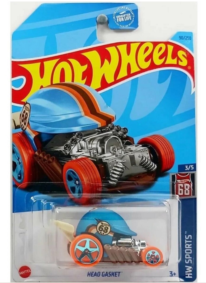 Машинка базовой коллекции Hot Wheels HEAD GASKET синяя 5785/HKH81, Коричневый;оранжевый;синий, 5785/HKH81
Машинка базовой коллекции Hot Wheels HEAD GASKET синяя 5785/HKH81, Коричневый;оранжевый;синий, 5785/HKH81